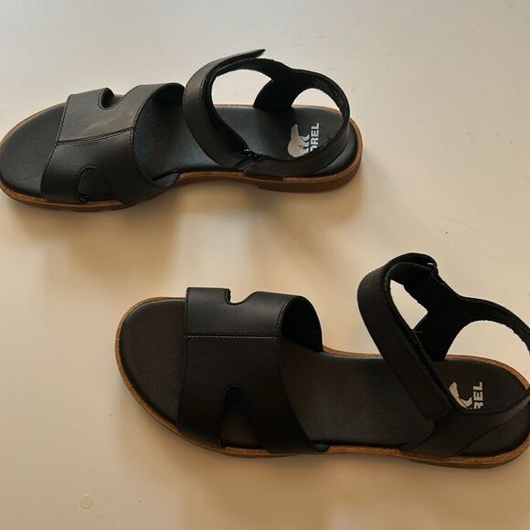 SOREL ELLA III ANKLE - BLACK - LEATHER, Size 7.5, NWOT - Picture 4 of 9